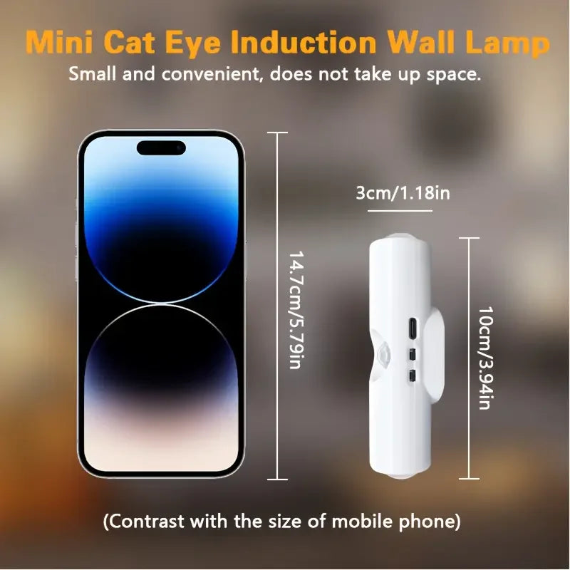 Smart LED Motion Sensor Light - Rechargeable & Wireless for Closet, Stairs, and Bedroom