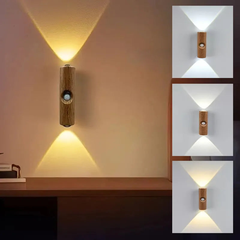 Smart LED Motion Sensor Light - Rechargeable & Wireless for Closet, Stairs, and Bedroom