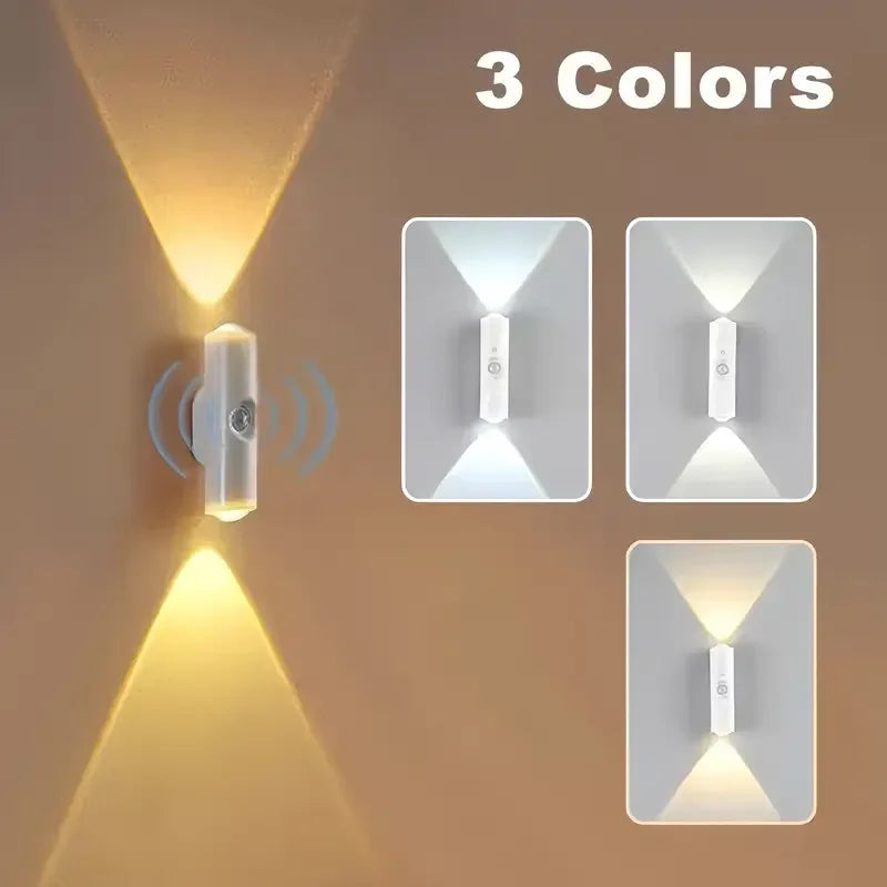 Smart LED Motion Sensor Light - Rechargeable & Wireless for Closet, Stairs, and Bedroom